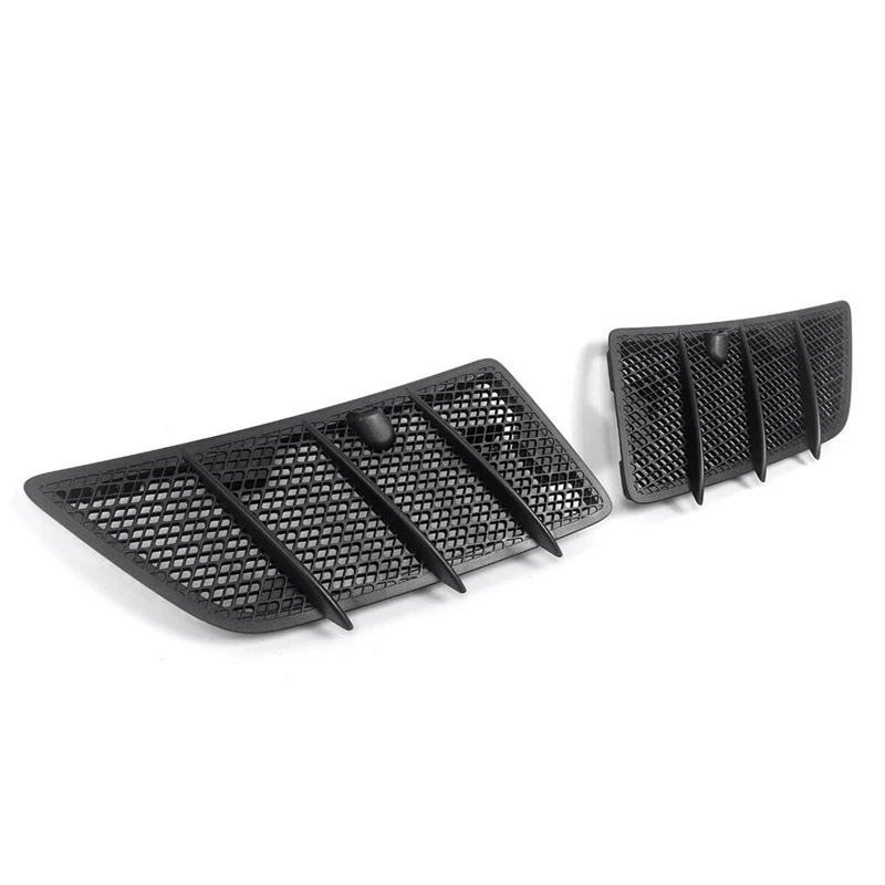 1Pair Hood Air Vent Grille Cover For Mercedes-Benz ML GL-Class W164 2007-2012 ML320 350 ML63AMG GL350 Radiator Vent Grid