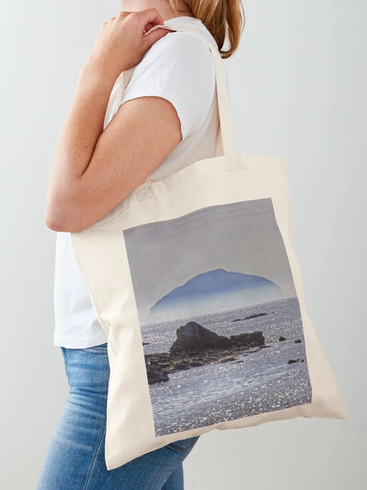 

Misty Ailsa Craig Tote Bag shopper bag women Lady bags Lady bag Portable shopping