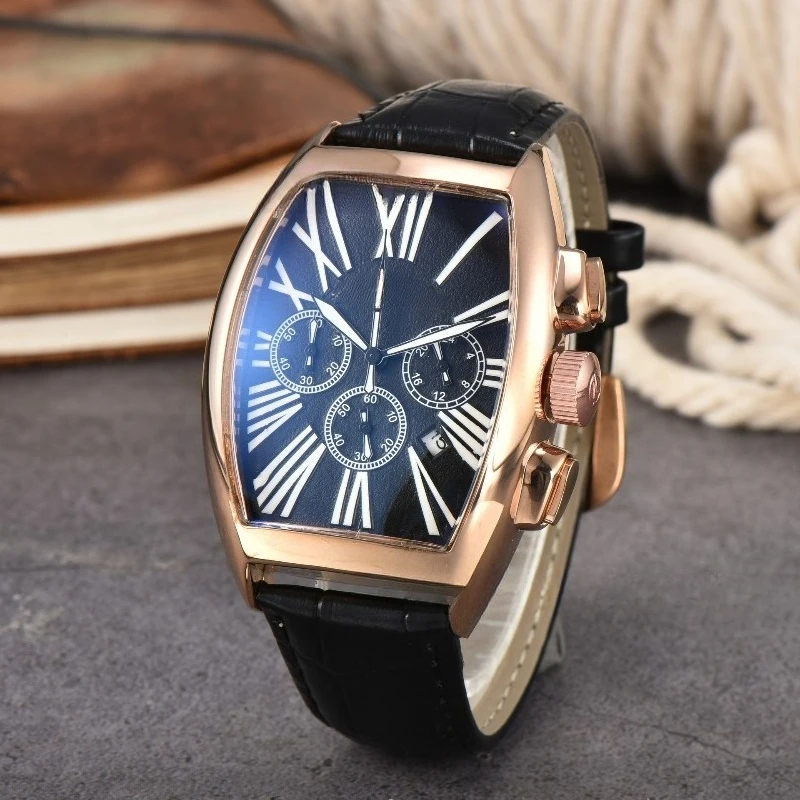 2025 ساعة كوارتز رجالية فاخرة سوار فولاذي غير قابل للصدأ كريستال الياقوت مقاوم للماء 100 متر تقويم مضيء كرونوغراف الأعمال