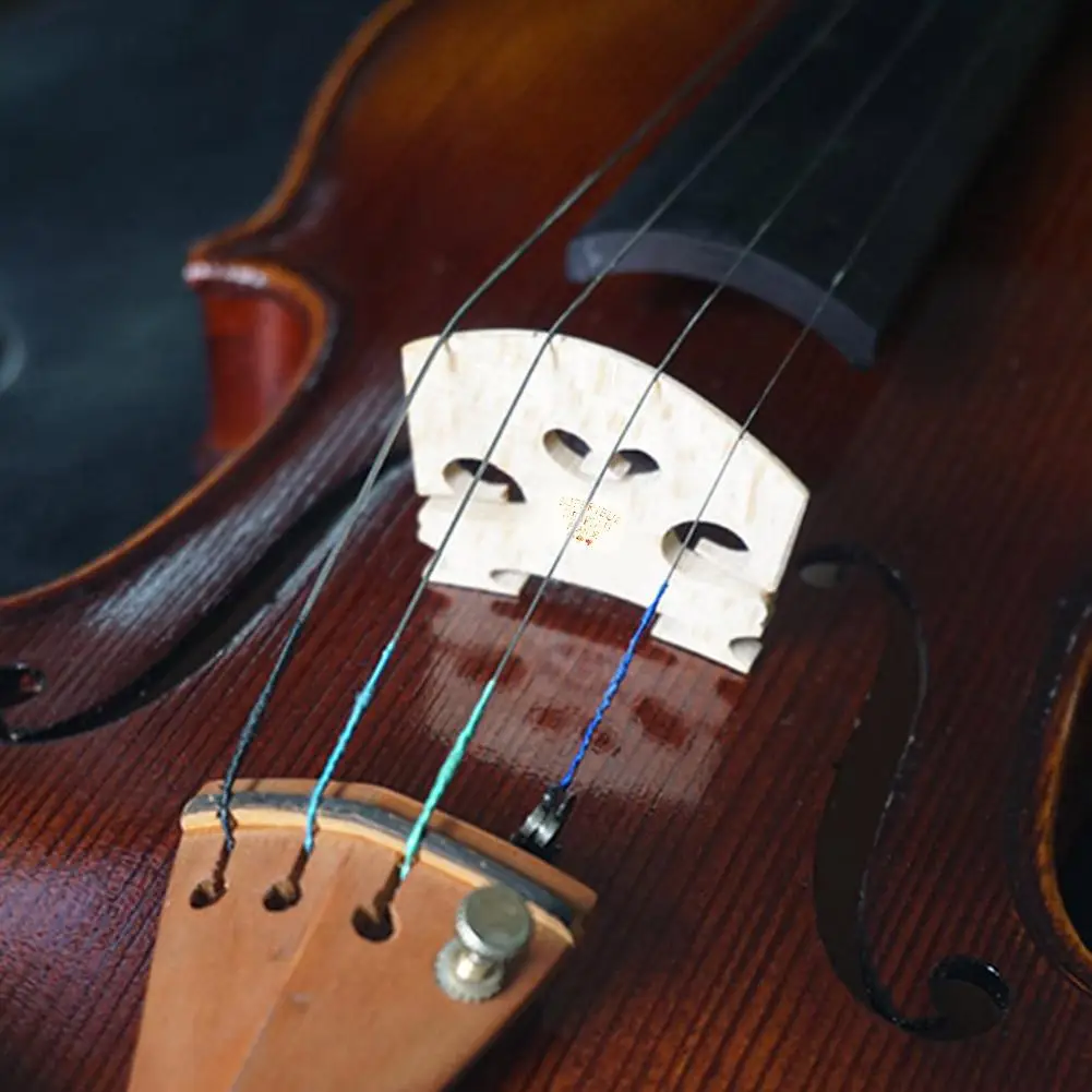 Pont de violon en bois d'érable fait à la main, 4 pièces, remplacement professionnel du pont de violon, accessoires pour instruments de musique de taille 4/4