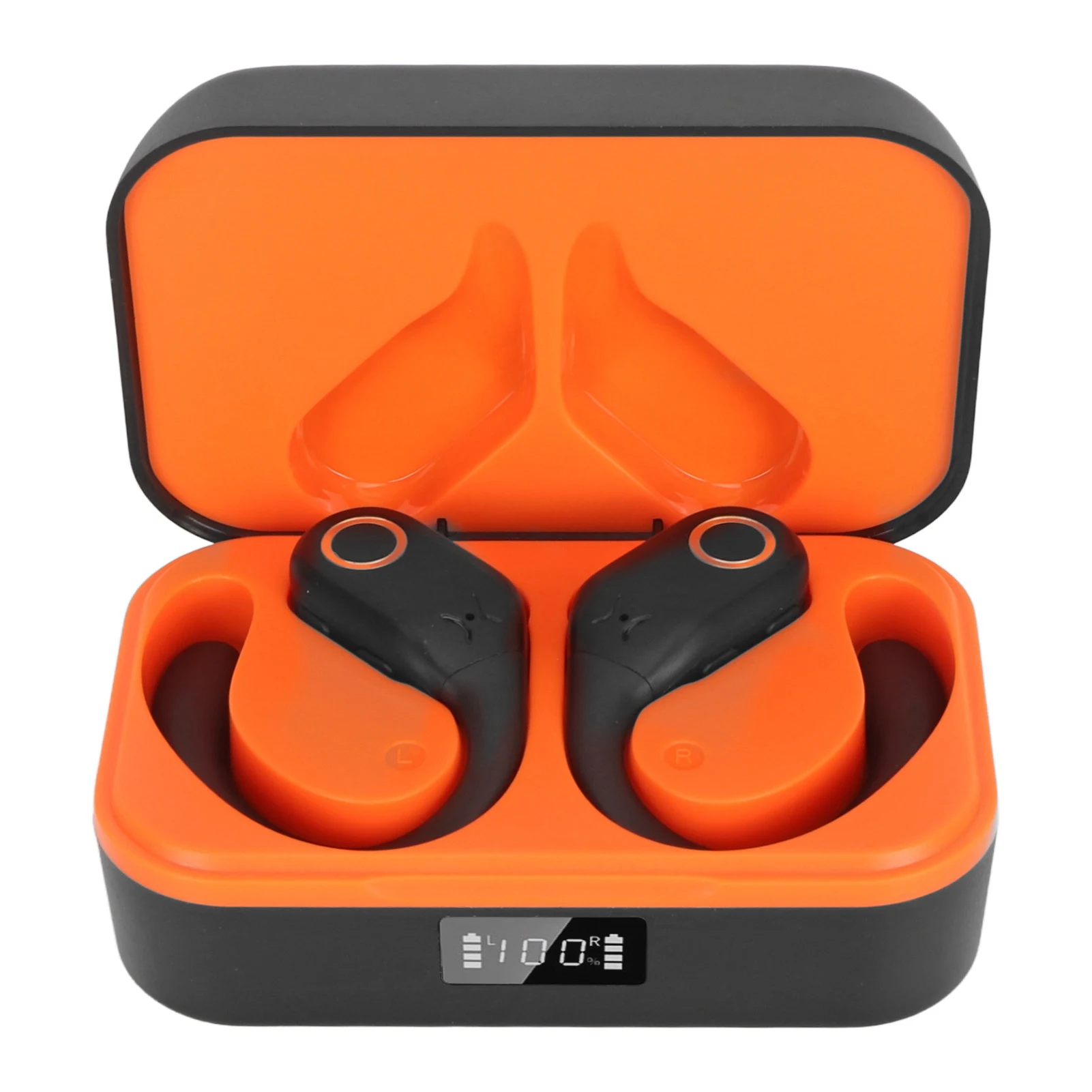 [Modern Look] Compact Wireless 5.3 Wireless Translator Earbuds with Charging Case - 144 Language Support, Noise Reduction, Long