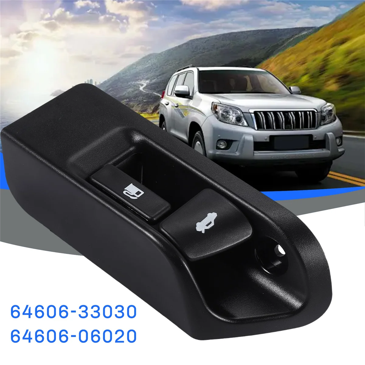 Interruttore maniglia apri leva di rilascio coperchio bagagliaio porta serbatoio carburante auto per Toyota Corolla Camry Vios—L49A