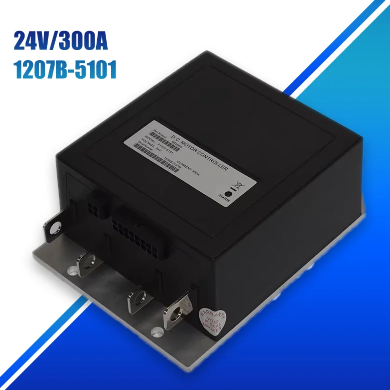 

China Made 24v 300a Motor Speed Controller for Electric Vehicle Can Replace the Curtis 1207B-5101