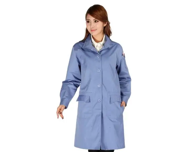 Women Style Electromagnetic Radiation Protective Coat Apparel,Work Clothing,Machine 4G 5G Signal EMF Shielding pregnant woman