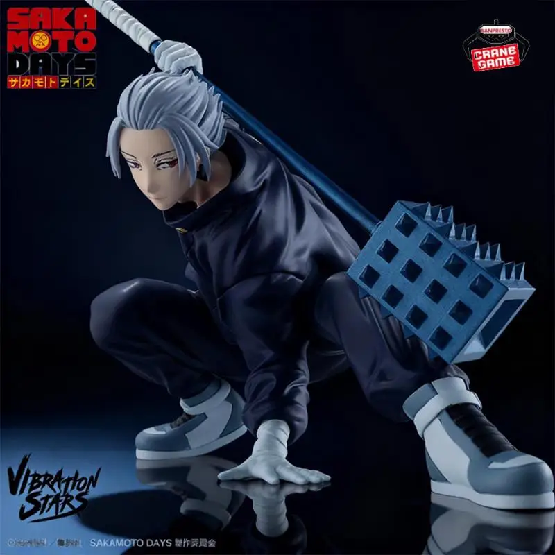 Bandai Original Banpresto Sakamoto días Gaku Figura Anime figura de acción modelo muñeca niños juguetes decoración escritorio Juguete Festival regalo