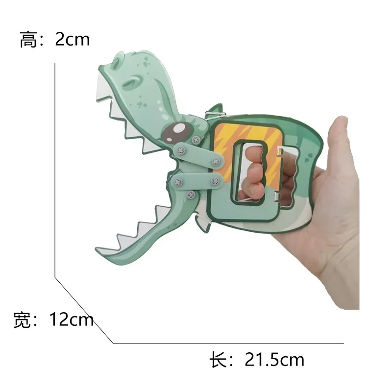 Mechanical Dinosaur Educational Toys 3D Paper Puzzles Model Stem Craft Kits Primary School Kindergarten Teaching Aids Toys