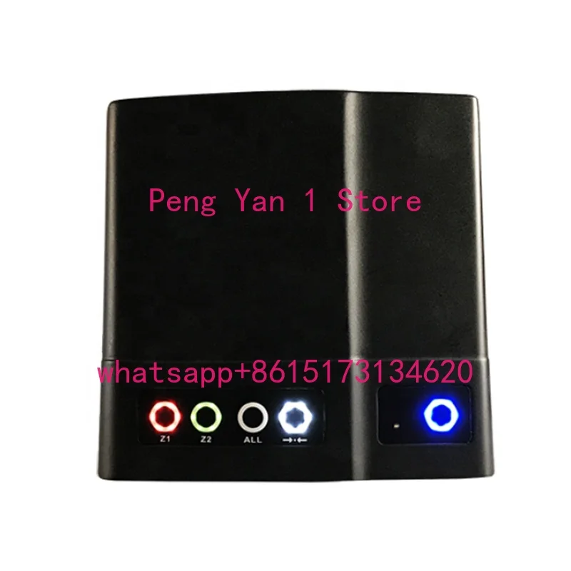 Color touch button water light control box, synchronize the underwater light color settings of 2 areas, waterproof