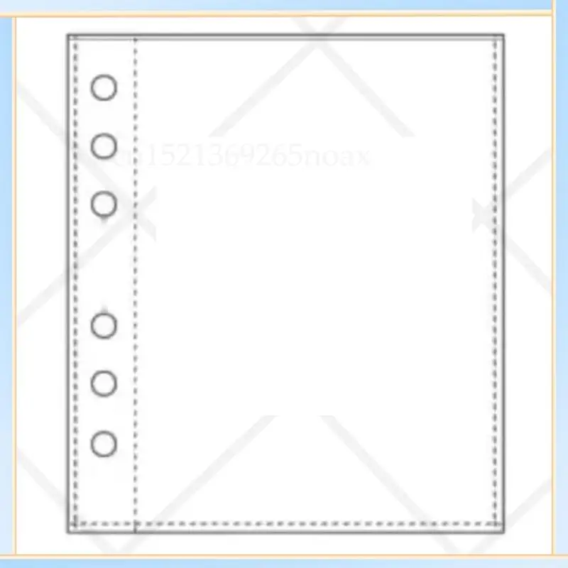 -SPOR B3-Album Inside Page, Photo Card Holder, Detachable Card Book Storage Book Kawaii Stationery Picture Albums