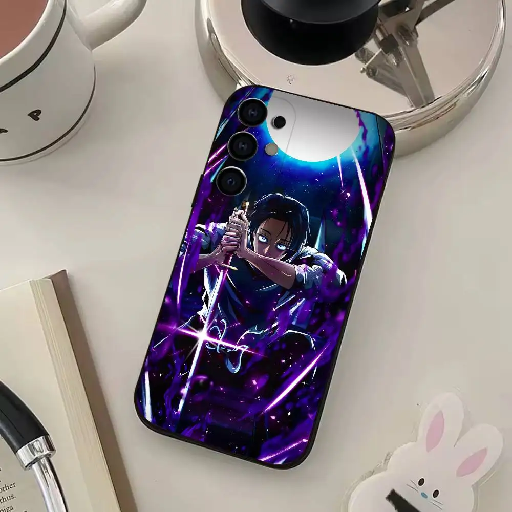 O-Okkotsu Yuta j-jujutsu k-kaisen funda de teléfono para Samsung S25,S24,S21,S22,S23,S30,Ultra,S20,Plus,Fe,Lite,Otros funda negra suave