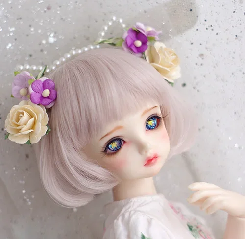 D03-P562 children toy BJD DD SD MSD       1/6 1/8 1/4 1/3 doll's Photo props Accessoriess Mushroom Pear Flower Roll 1pcs