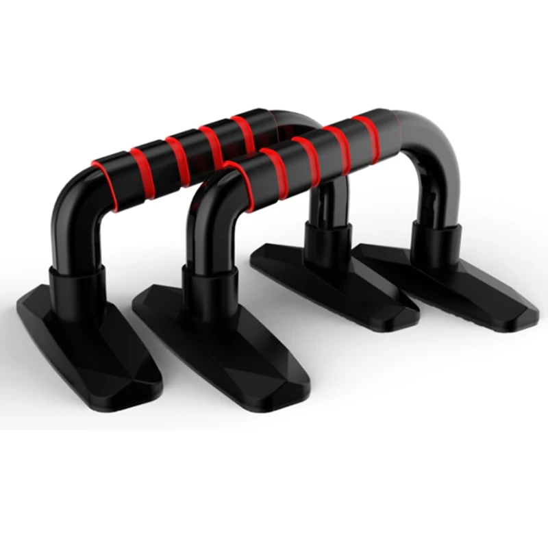 New-2Pcs Exercise Push-Up Frame Push Up Handle Soft EVA Cushion Strength Training Home Fitness Equipment For Arm