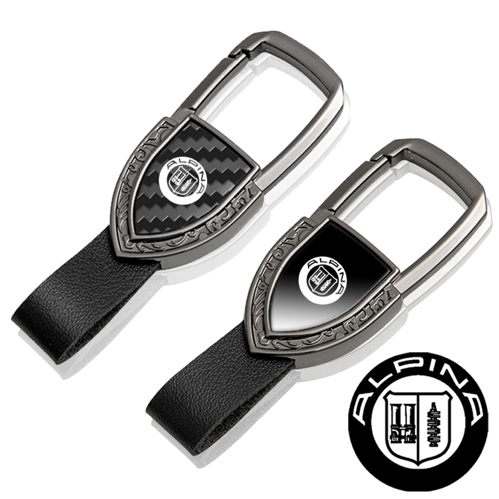 car keychain llavero shield key chain car accessories for alpina bmw b3 b4 b5 b6 b7 c2 d3 d4 d5 xd3 xd4