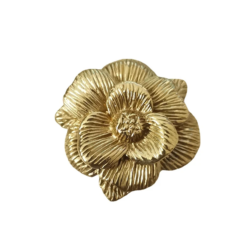 

ГОРЯЧИЕ 8 шт., твердая латунь, роза, мебельные ручки, ручки для ящиков, шкаф, шкаф, комод, дверные ручки