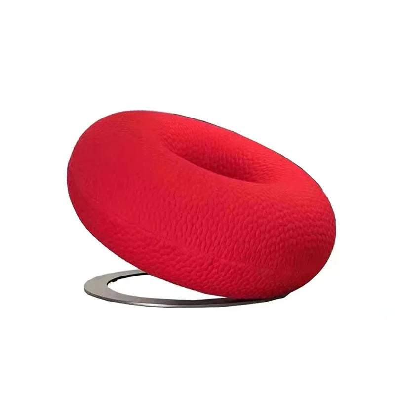 Simple modern fabric lazy chair designer creativity