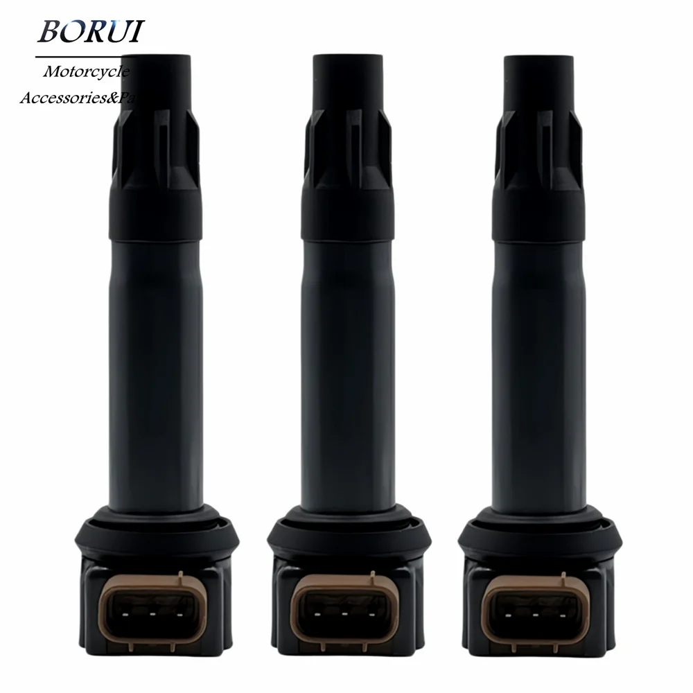 3pcs Ignition Coil for Bombardier Seadoo GTX SPARK 2014-2017 GTI-GTR-GTS 420666141 420666140