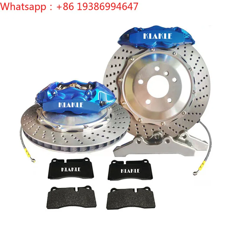 For KLAKLE New 4-Pot Big Brake Calipers GT4 for E92 with Aviation Aluminum Alloy