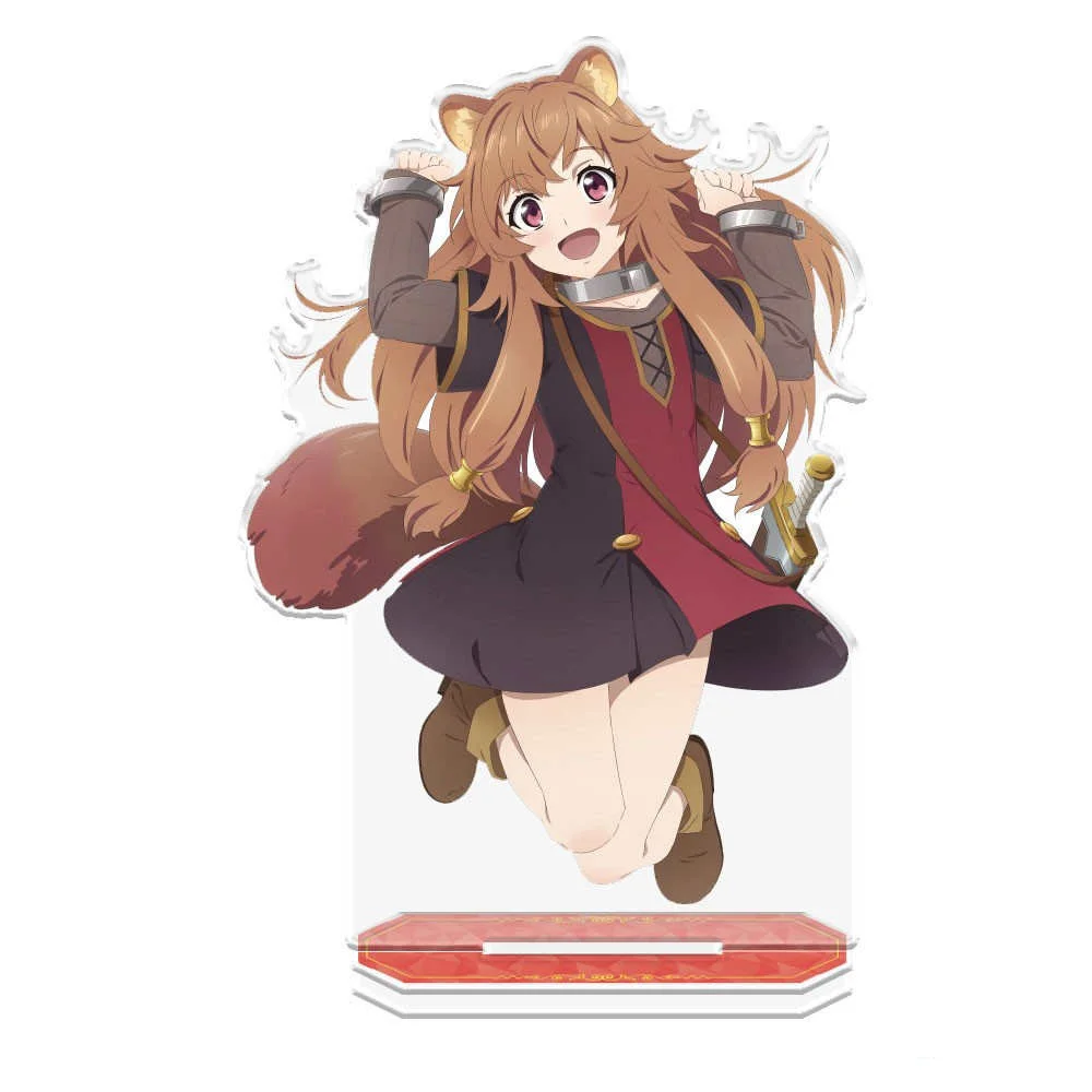 Anime periferal Store Shield atau Hero Chara Filo Raphtalia Filo HD gambar akrilik berdiri dekorasi Desktop seri sekitar 15cm