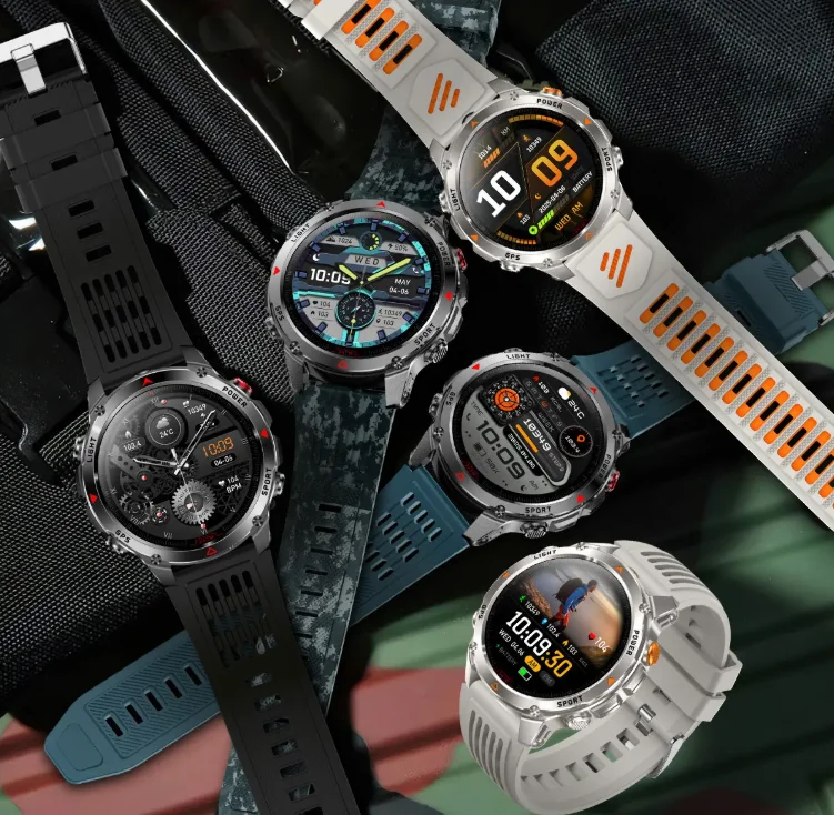 Смарт-часы для Doogee Note 59 Pro S200 X, 1,7 дюйма, светодиодный фонарик, BT-вызовы, спорт на открытом воздухе, компас, умные часы для мониторинга здоровья