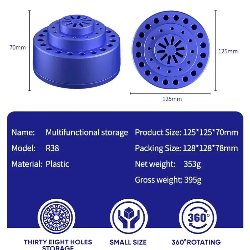 Monteur R38 Opbergdoos Grote Capaciteit Multifunctionele Mobiele Telefoon Onderhoudsonderdelen Schroevendraaier Pincet Inzameling Tool