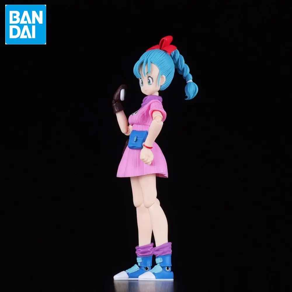 Genuino ufficiale originale Bandai SHFiguarts Dragon Ball Bulma Action Figure Anime Genuino modello da collezione in scatola Dollstoy