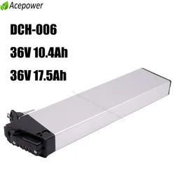 36V 10.4Ah 12.5Ah 17.5Ah Batteria DCH006 Per ADO A20 Fiido M1 Pieghevole Bici Elettrica di Ricambio MATE E Bike Lankelesi batterie
