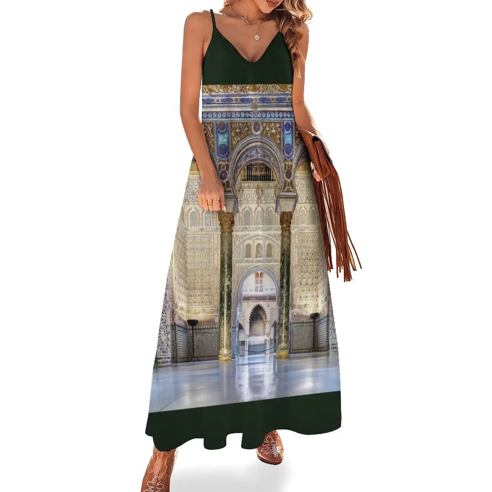 

Seville Alcazar 01 Sleeveless Dress Woman's evening dress dresses for woman 2025 Dress