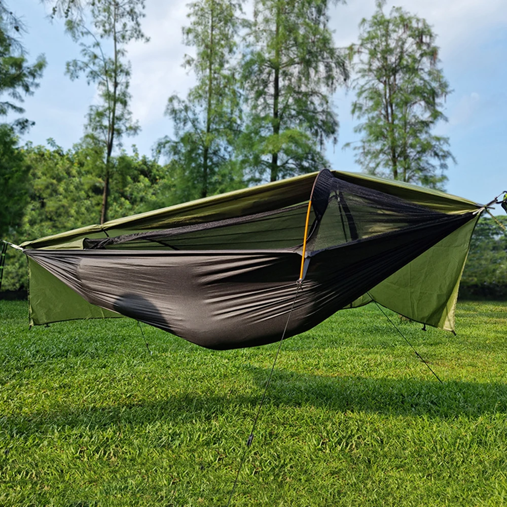 المحمولة في الهواء الطلق البعوض صافي الأراجيح ، السفر التخييم النوم ، معلقة سوينغ ، مقاوم للماء خيمة المظلات ، الطبيعة تنزه #3