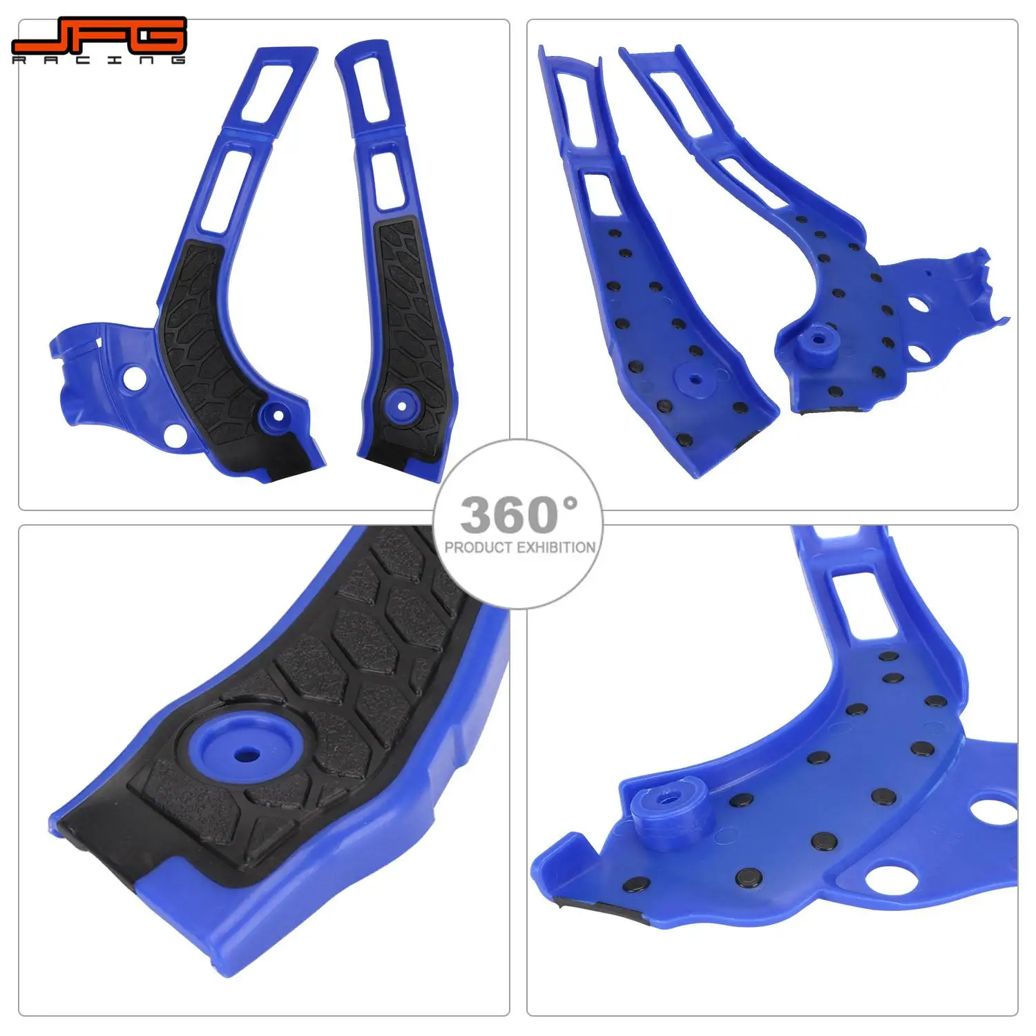 X-Grip Frame Guard Protector Cover For Yamaha YZ125 YZ250 2005-2022 YZ250X 2016-2022 WR125 WR250 2006-2021