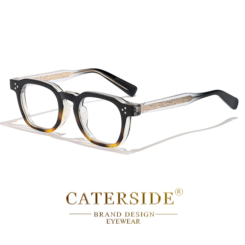 Retro Square Eyeglass Frames for Men and Women