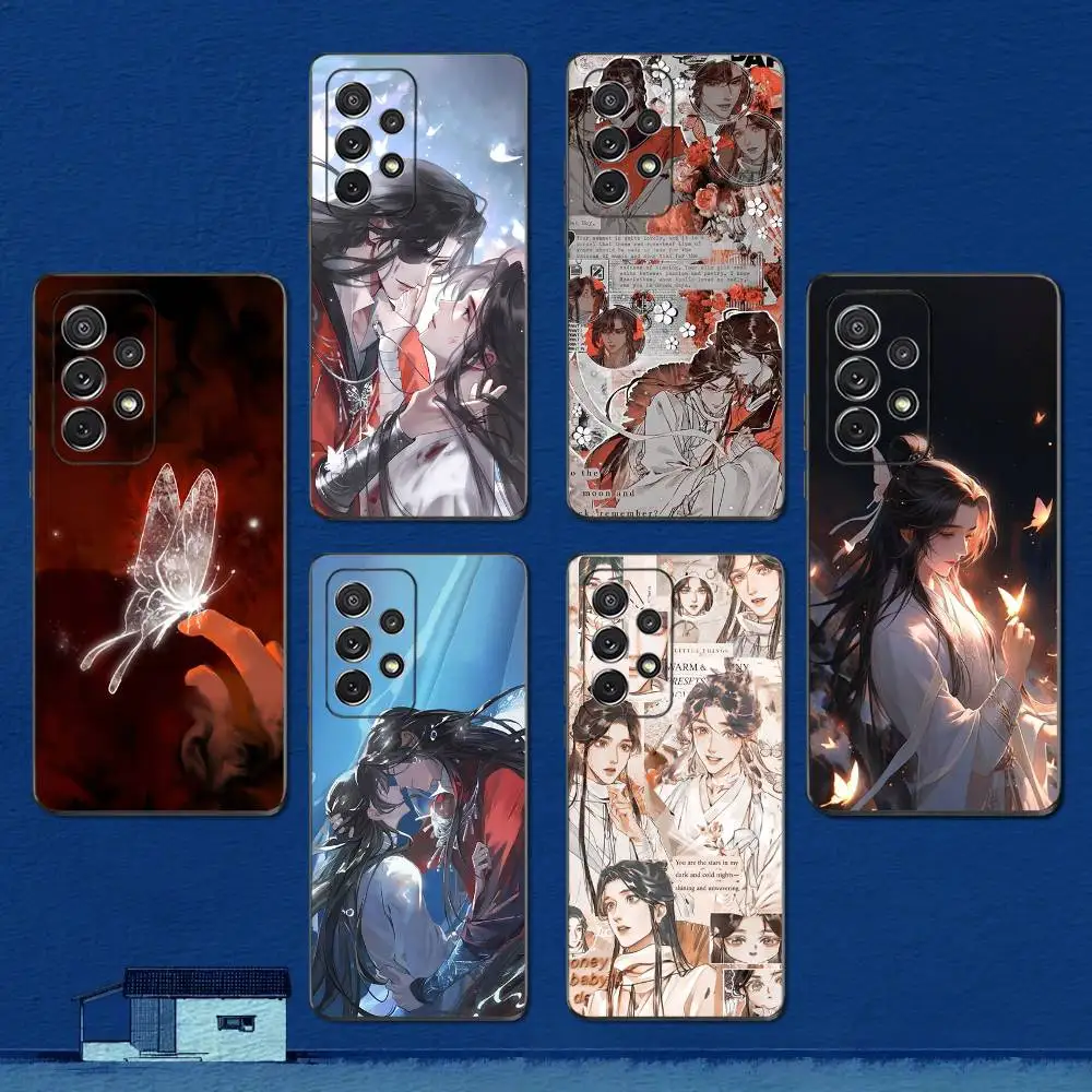 

Heavens Officials Blessings Phone Case For Samsung S22,S21,S20,S10,S9,S25,S24,S23,Ultra,FE,Plus,Lite,Soft Silicone Black Cover