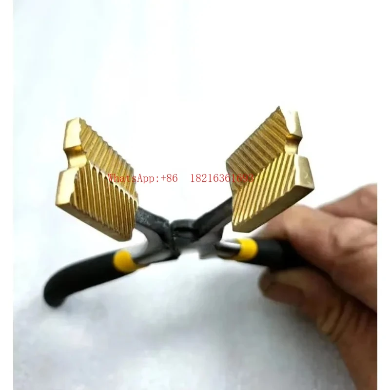 Lighter Leaf Vein Clamp Leaf Vein Clamp Leaf Pattern Lighter Burning Glass DIY Tool