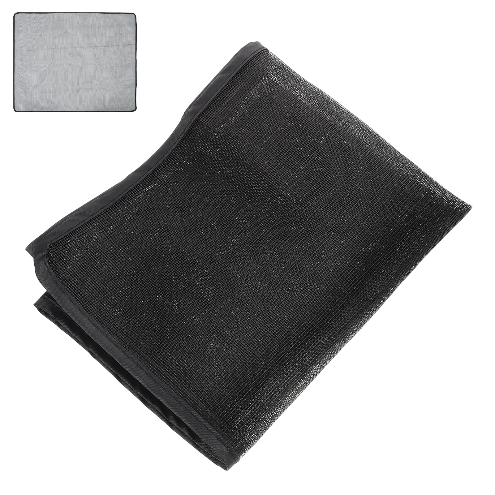 

Truck Car Radiator Guard Mesh Grille Screen Black Front Bumper Air Intake Shield Debris Prevention Universal Fit