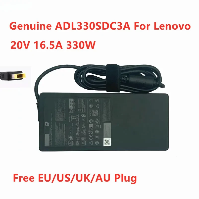 Genuine adl330sdc3a 20V 16.5a 330W adl330scc3a adl330slc3a AC adapter for Lenovo Legion y9000 R9000 laptop power supply charger