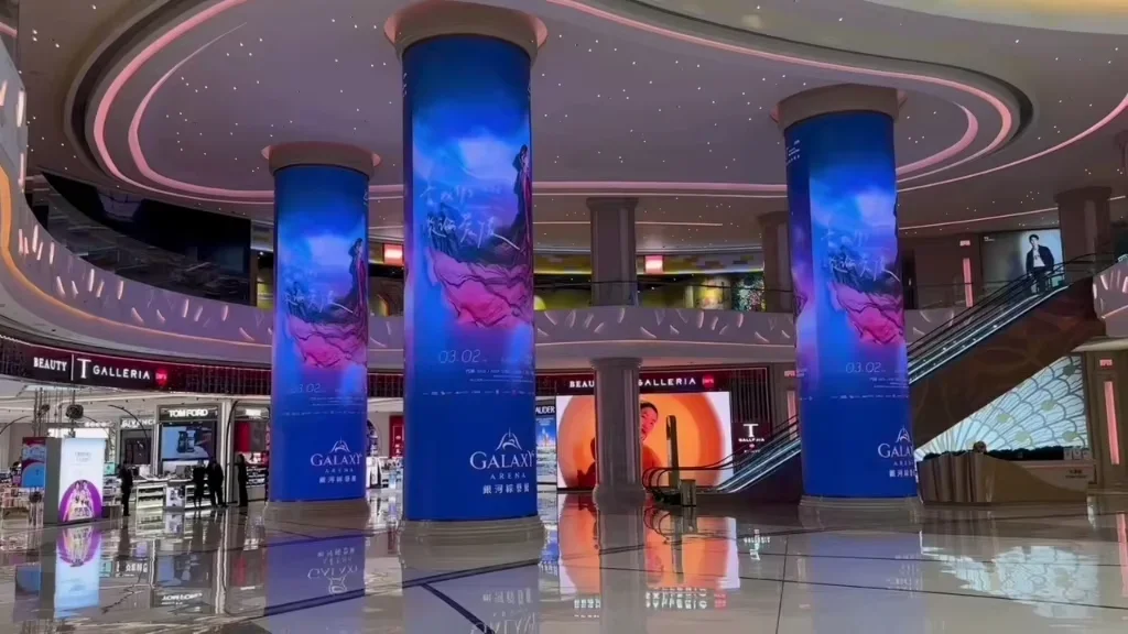 4K Ultra HD Indoor/Outdoor Video Wall Flexible Curved Display Advertising Stage Media Rental Light Emitting Diode