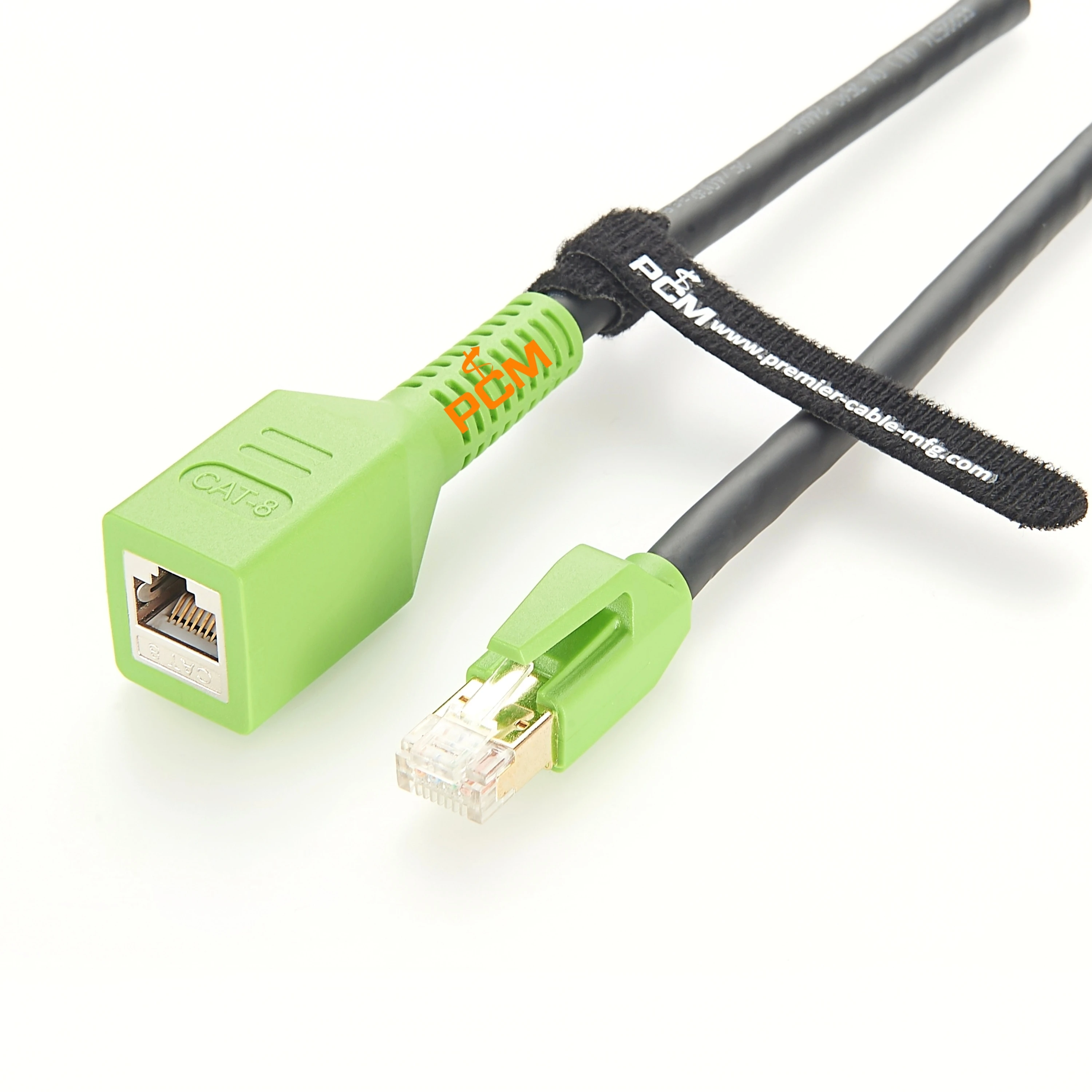Cat8 Ethernet-Verlängerungskabel SFTP 40Gbps RJ45 Verlängerungs-Patchkabel-Adapter für Router, Modem, PC Cat 8 Ethernet-Netzwerkkabel – Detail 2