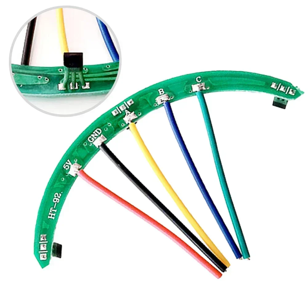 Convenient Replacement Stable Functionality Electric Vehicles Hall Plate Sensor Circuit Board Motor Sensor Module PCB
