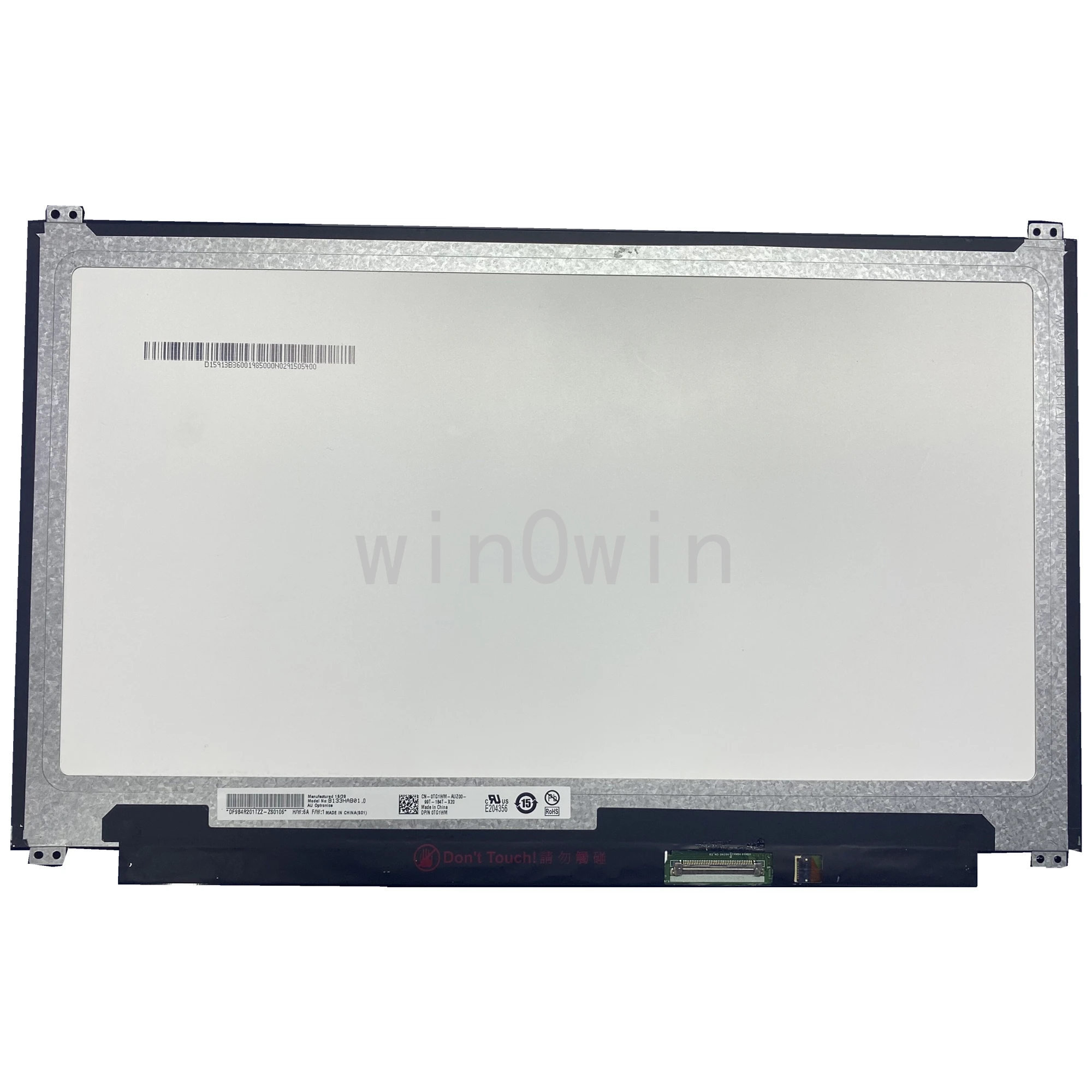 

B133HAB01.0 13.3 inch 1920×1080 40 pins edp Laptop LCD screen Panel