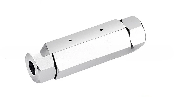 

Water Jet Accessories Straight Two-way Universal 3/8 1/4 High-pressure Pipe Joint Straight Through Sublimation Blanks