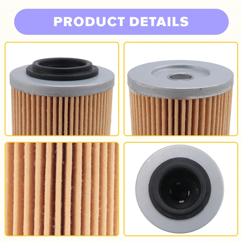 

AW-4PCS Motorcycle Oil Filter For CF Moto CF500 400 500Cc Cforce Zforce 800Cc CF800 X8 ATV UTV Parts 0800-011300-0004