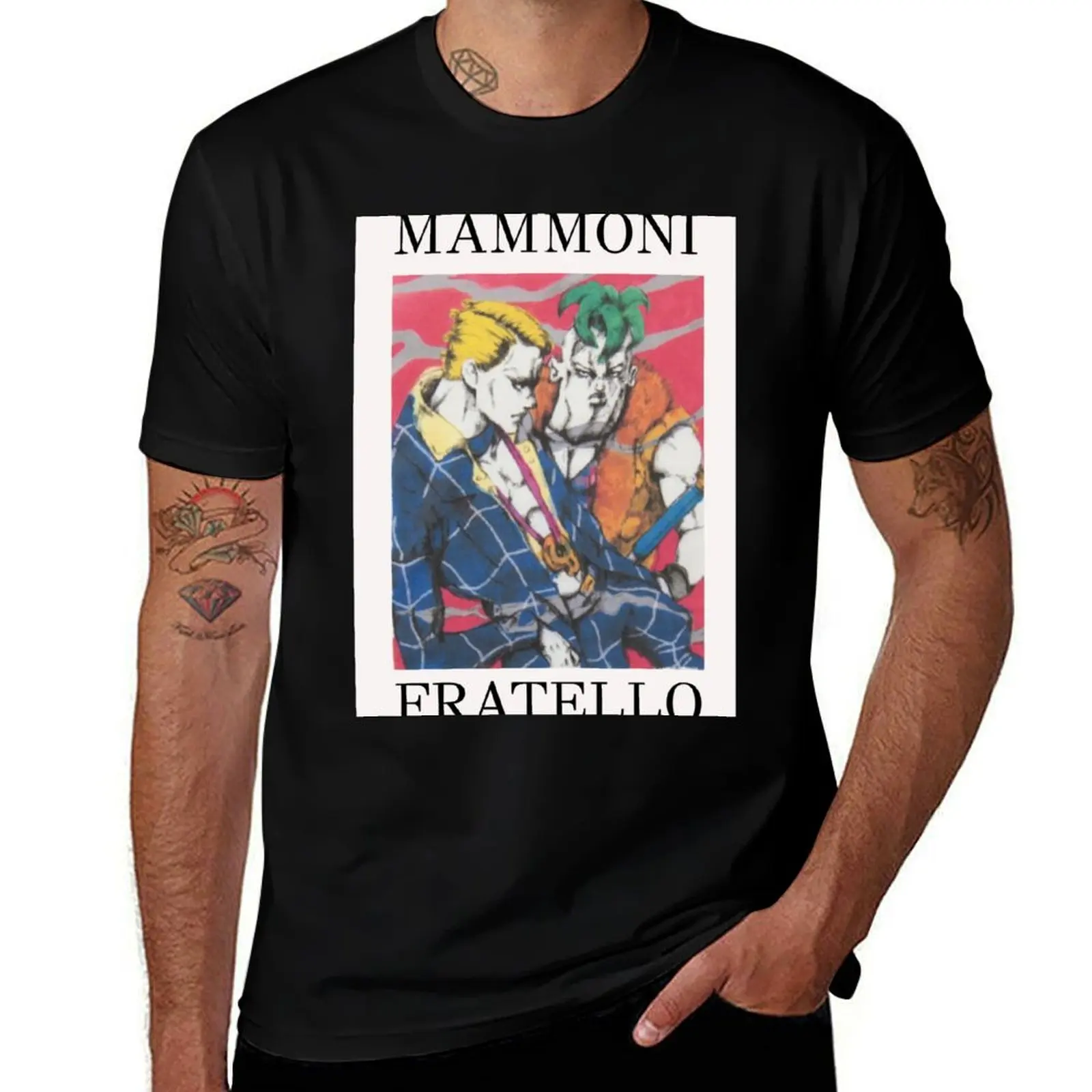 

JoJo Mammoni Fratello T-Shirt funny t shirts cotton cotton t shirt pack T-Shirt