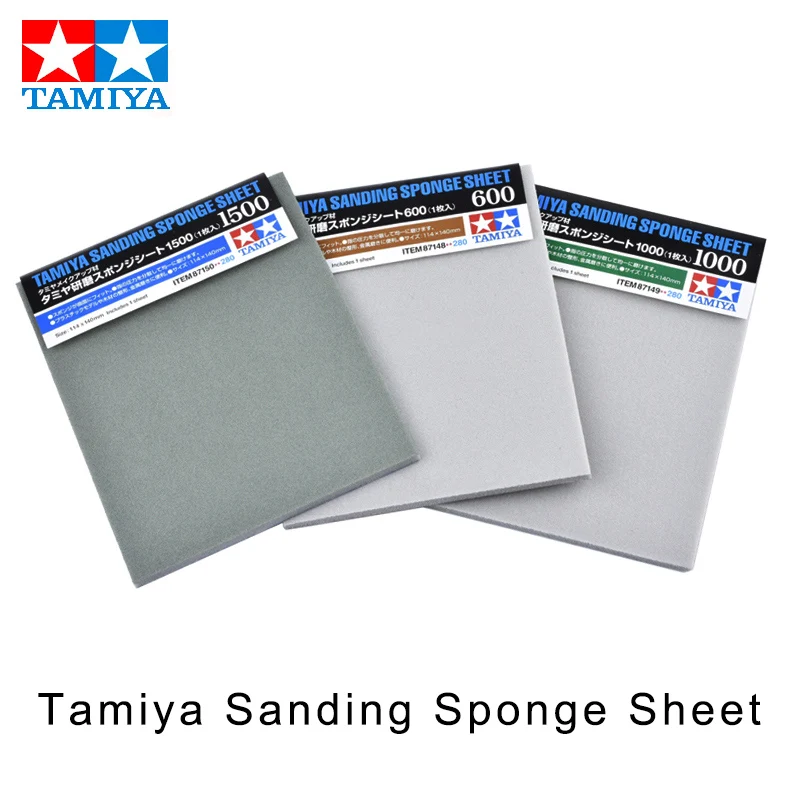 

Tamiya 87161-87171 Abrasive Grinding Sanding Polishing Sponge Sand Paper Car Doll DIY Handcraft Military Model Kit Building Tool