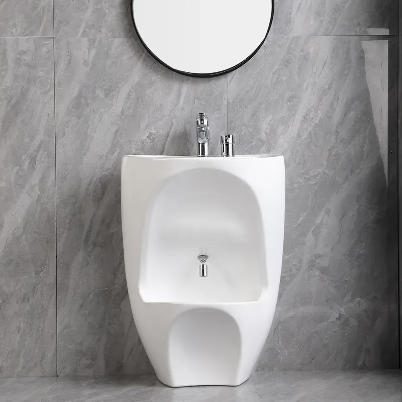 For Bathroom Sink Versatile Wudu Basin Ceramic Wash Hand Basin Islamic Ablution Faucet Home Hotel Mosque Decor