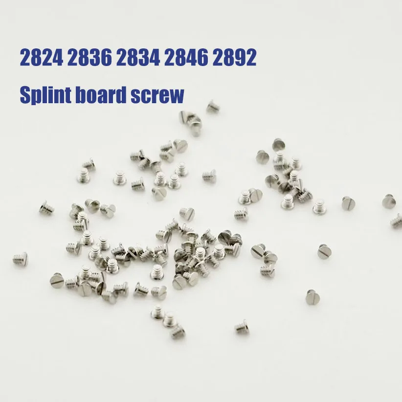 Watch movement accessories 2824 2836 2834 2846 movement clamp screws 2892 universal  Splint board screw