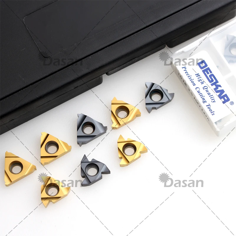 16ER 3.5 1.0 1.5 2.0 2.5 ISO 3.0 LDA 16IR LDC Carbide Inserts Original Deskar Thread Turning Blade  for CNC lathe tools