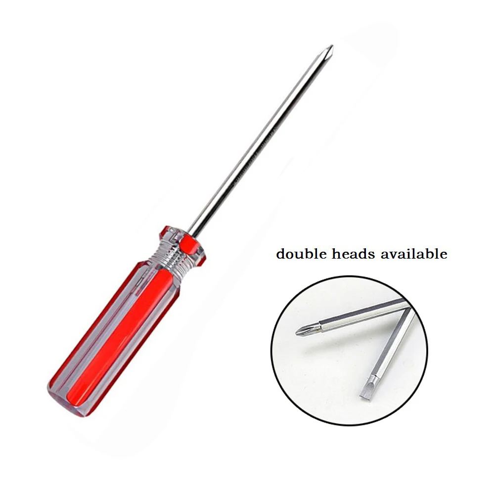 2 Sides Buried Screws Screwdriver Small Screw Double Head Operating All Kinds Plastic Slotted Cross Screwdriver