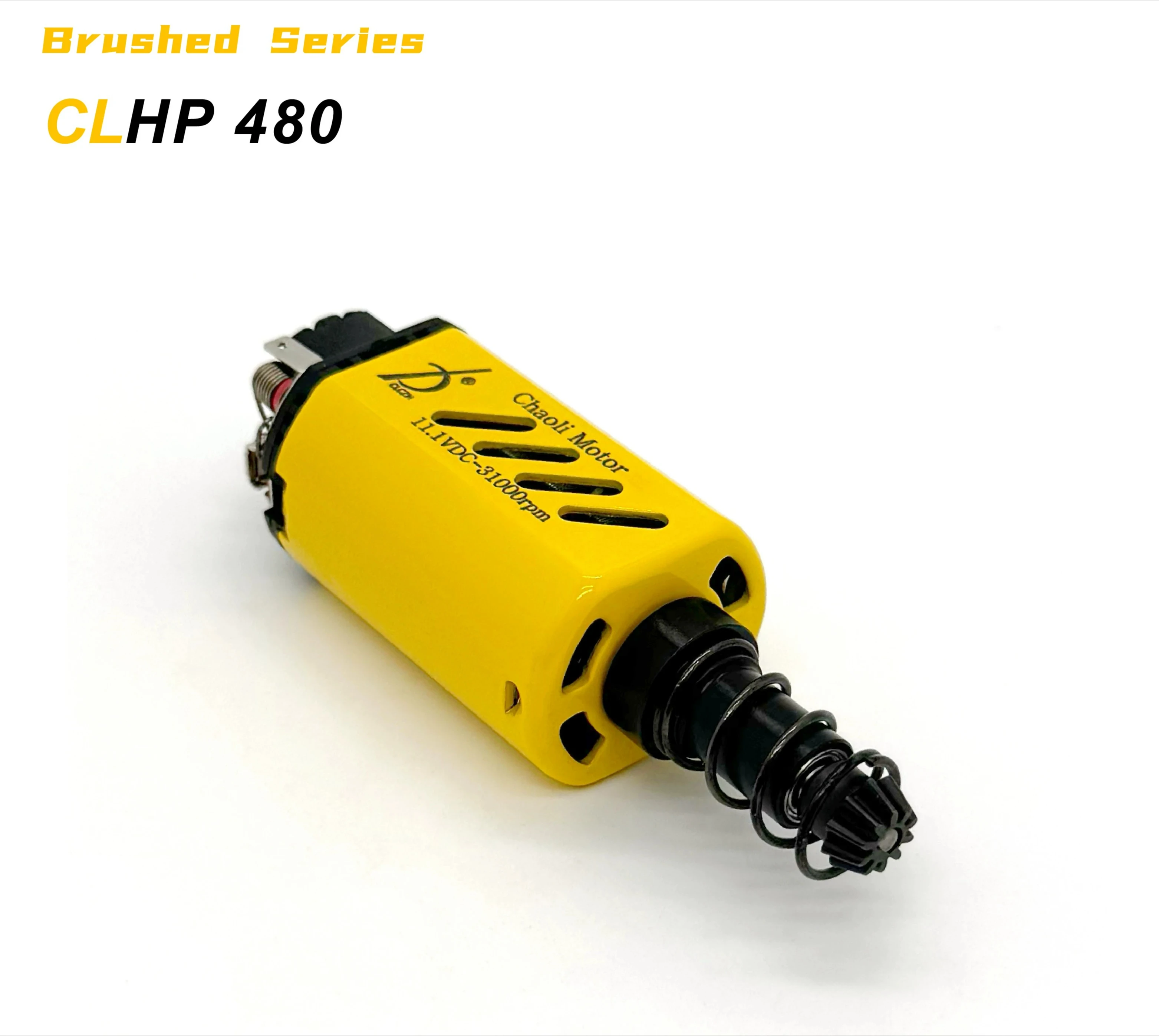 ChaoLi 480 Motor V2 NdFeB, High Torque High Speed Airsoft AEG Long Shaft for V2 Gearbox