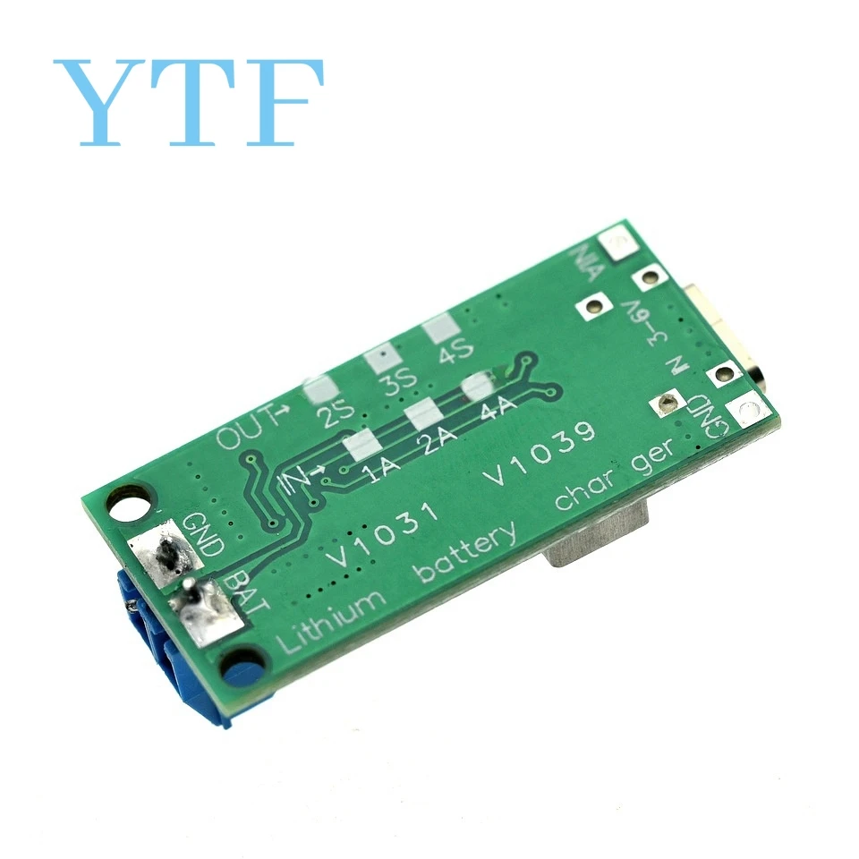 2 String 3 String 4 String Lithium-ion Batterie Chargeur Batterie Protection Conseil TypeC USB Boost Charging Board DC3-5V