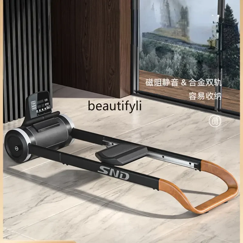 Home Fitness Equipment Indoor Mute Small Folding Magnetic Resistance Rowing Machine