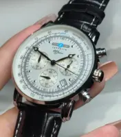 2025 nueva versión dirigible Zeppelin reloj conmemorativo para hombres retro negocios ocio montre pour hommes montre de mode