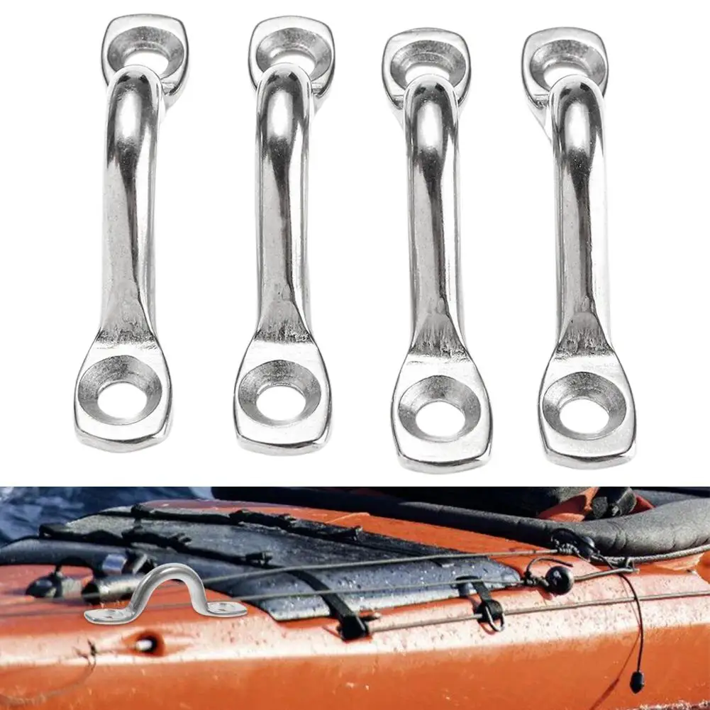 

4 шт., ручка 5 мм, проволока из нержавеющей стали, ремешок для глаз, крючок для лодки, аксессуары для галстука, навес, двигатели, пух, морской P2o8